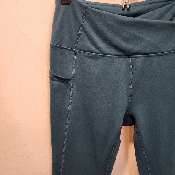 GAIAM Women's Green Ankle length Leggins size S - Picture 4 of 9